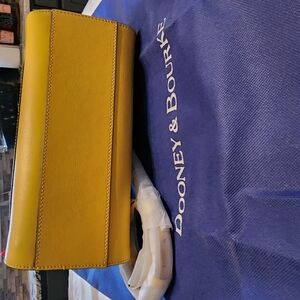 Dooney & Bourke Yellow Satchel